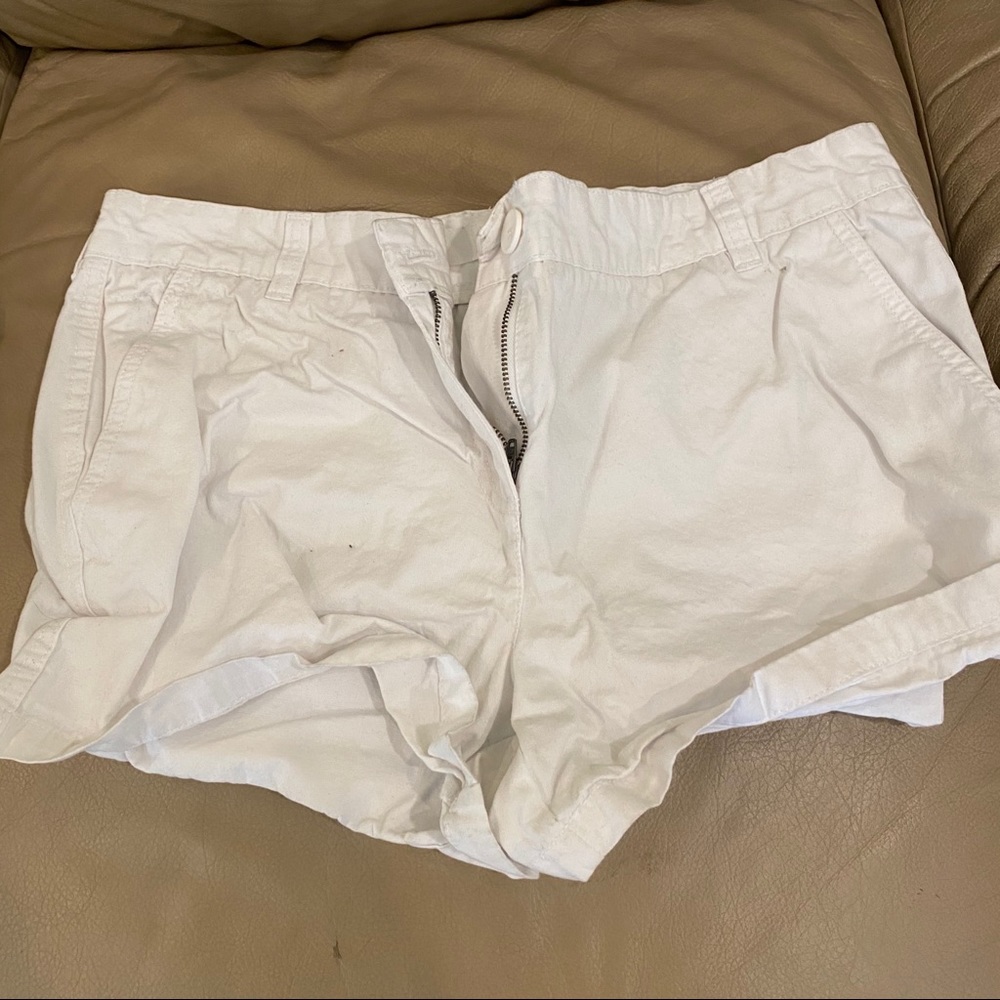 White shorts